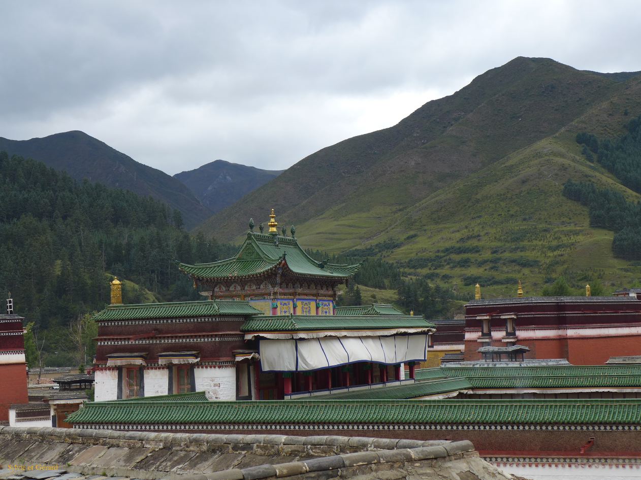 03 12 Xiahe Monastère de Labrang est l'un des 6 grands monastères Gelupa du bouddhisme tibétain 