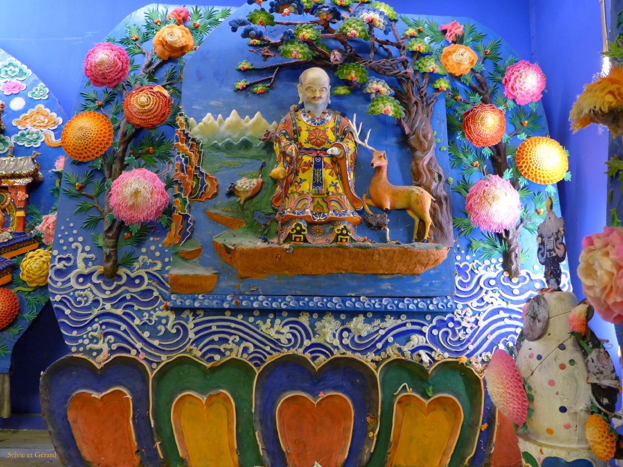 03 18 Xiahe Monastère de Labrang sculptures en beurre de yak 