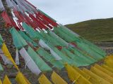 03 48 Xiahe les Prairies de Ganjia les drapeaux à prières