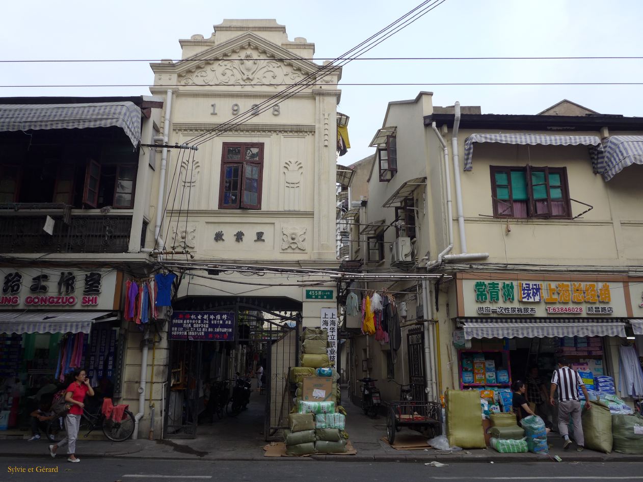 Shanghai 76 concession française autre shikumen