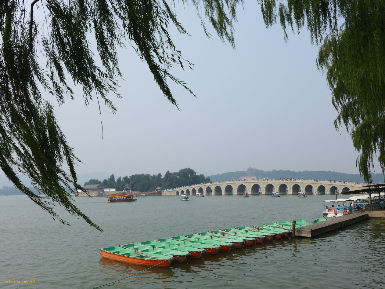 à Pekin Palais d'Eté 03 Le Pont aux 17 Arches