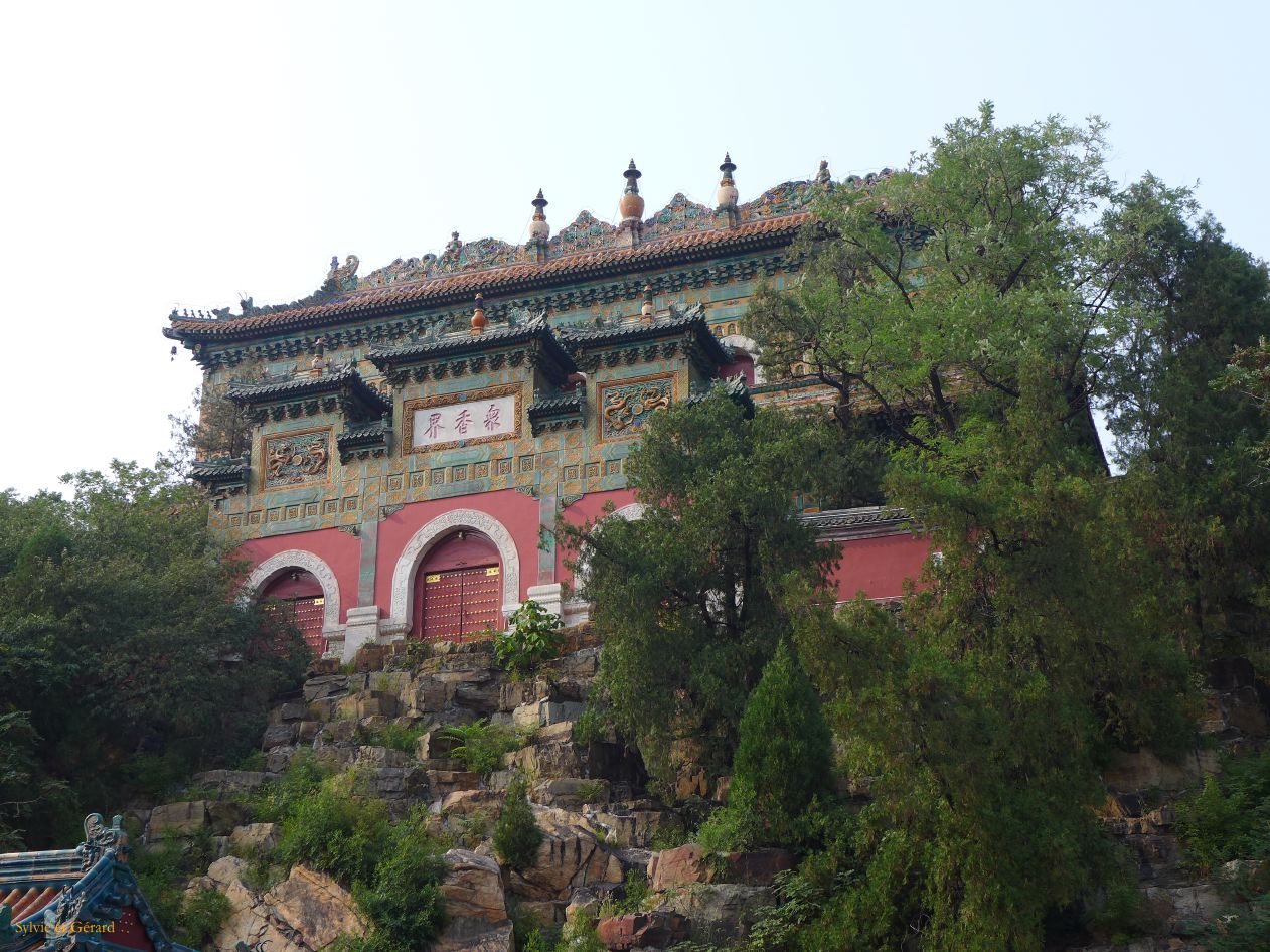 à Pekin Palais d'Eté 09 Pavillon de la mer de la Parfaite Sagesse