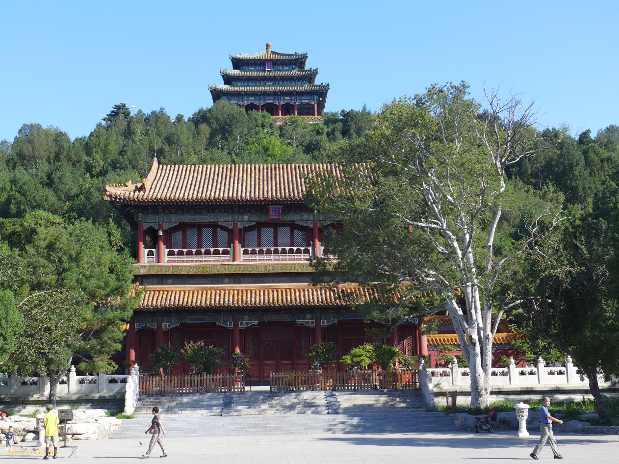 à Pekin Parc Jinshan colline du charbon 01