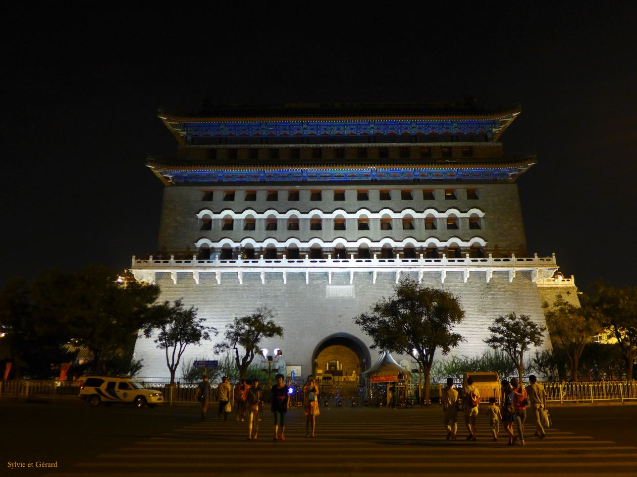 à Pekin porte Quianmen 01 sud de la place Tian'anmen 