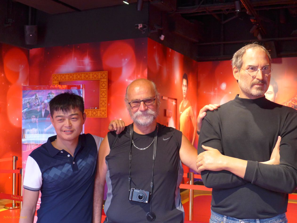 à Pekin quartier Dashilar 02 chez Mme Thussauds