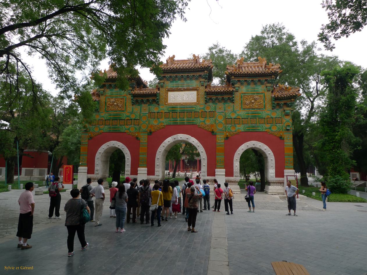 à Pekin Temple de Confucius et Collège Impérial 07