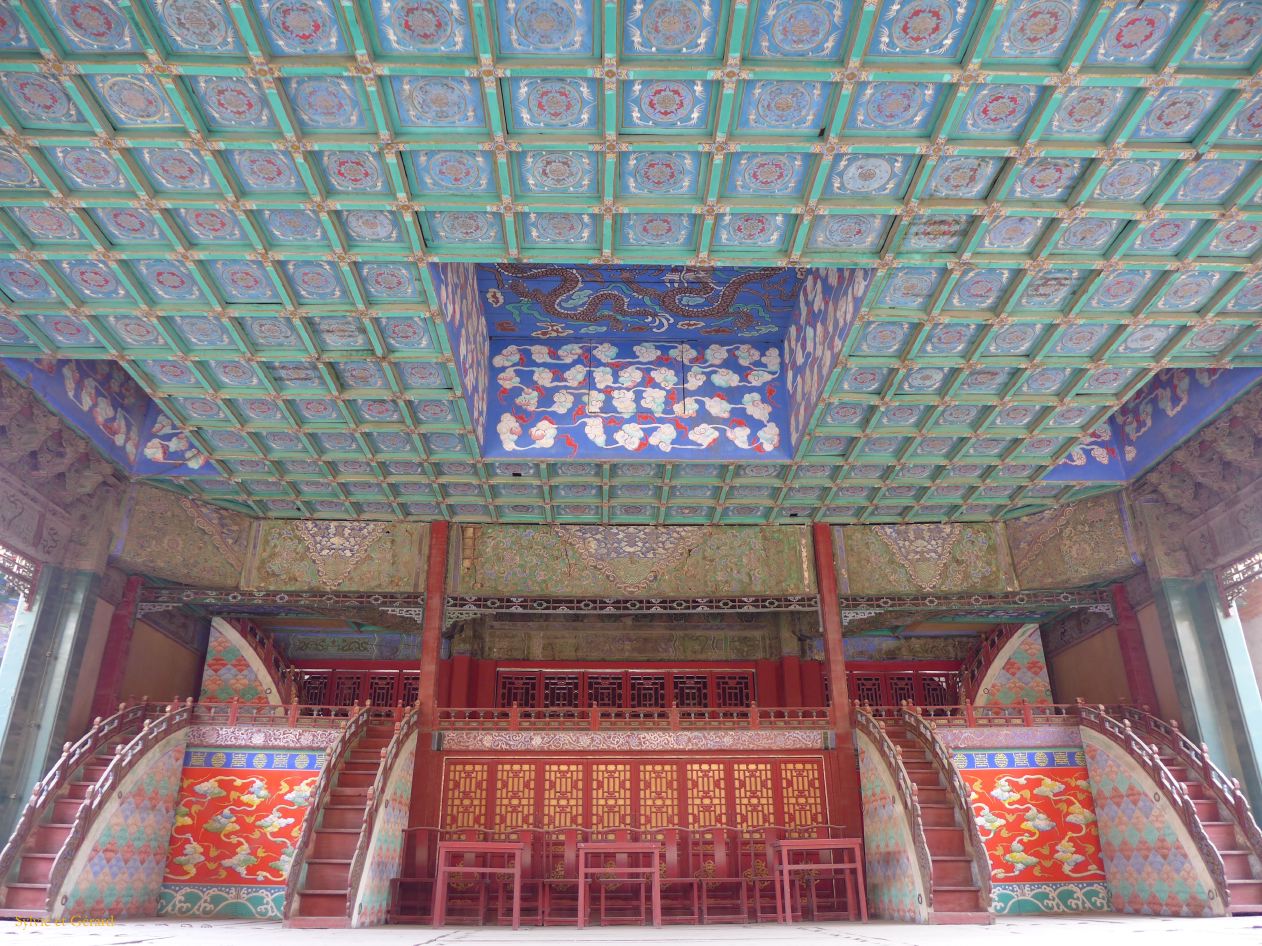 à Pekin Cité Interdite 17 Pavillon des Mélodies Joyeuses 