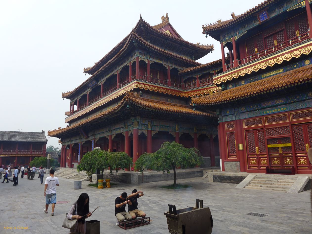 à Pekin Temple des Lamas 12
