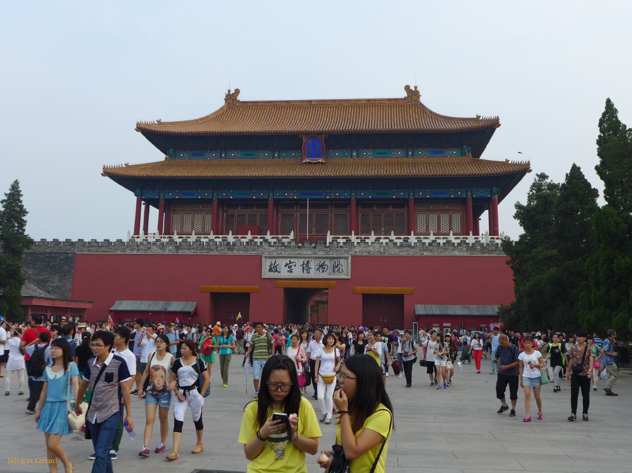 à Pekin Cité Interdite 01 Porte du Midi
