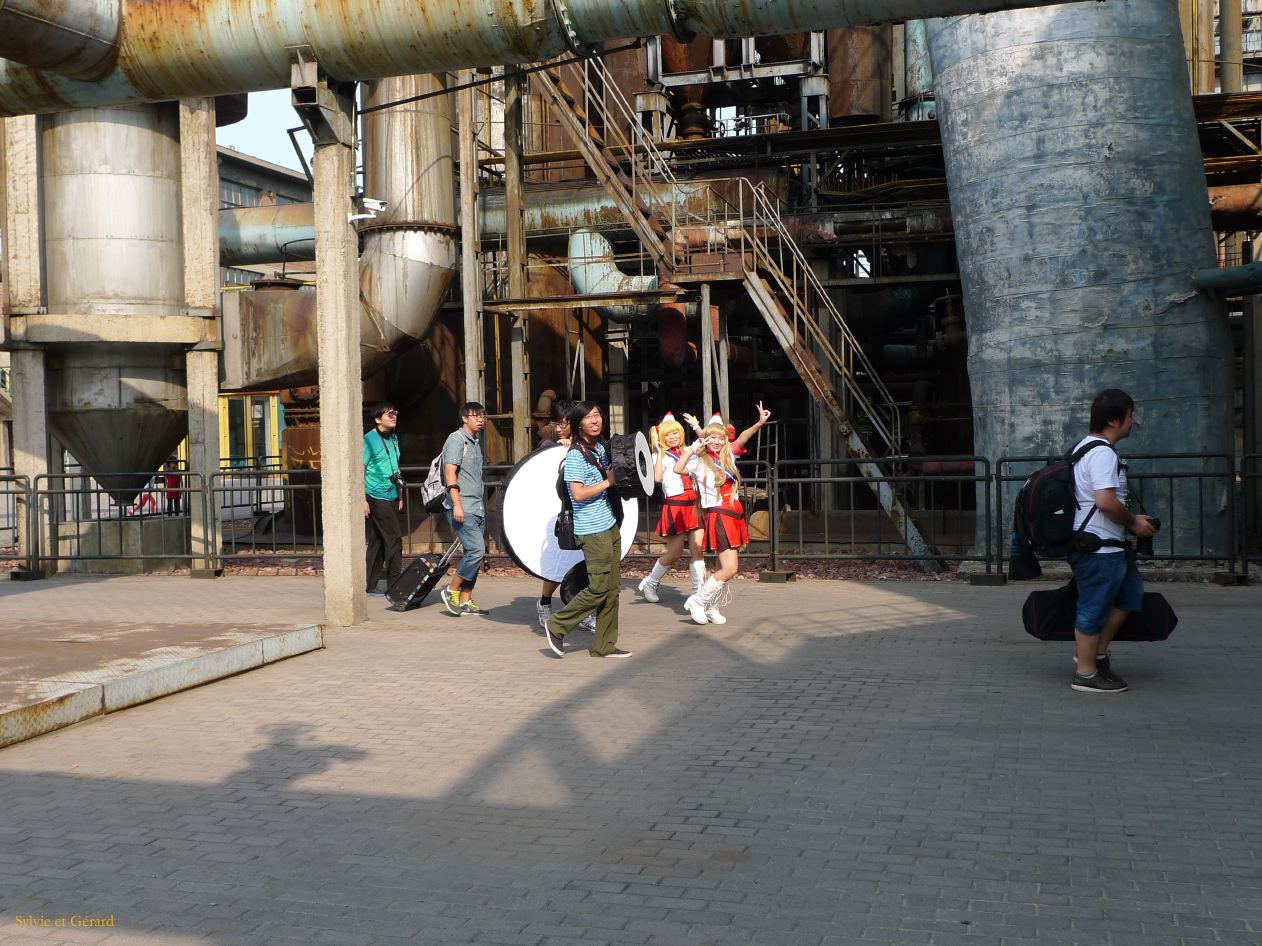 à Pekin Espace 798 art district 03 transformé en zone d'art contemporain 