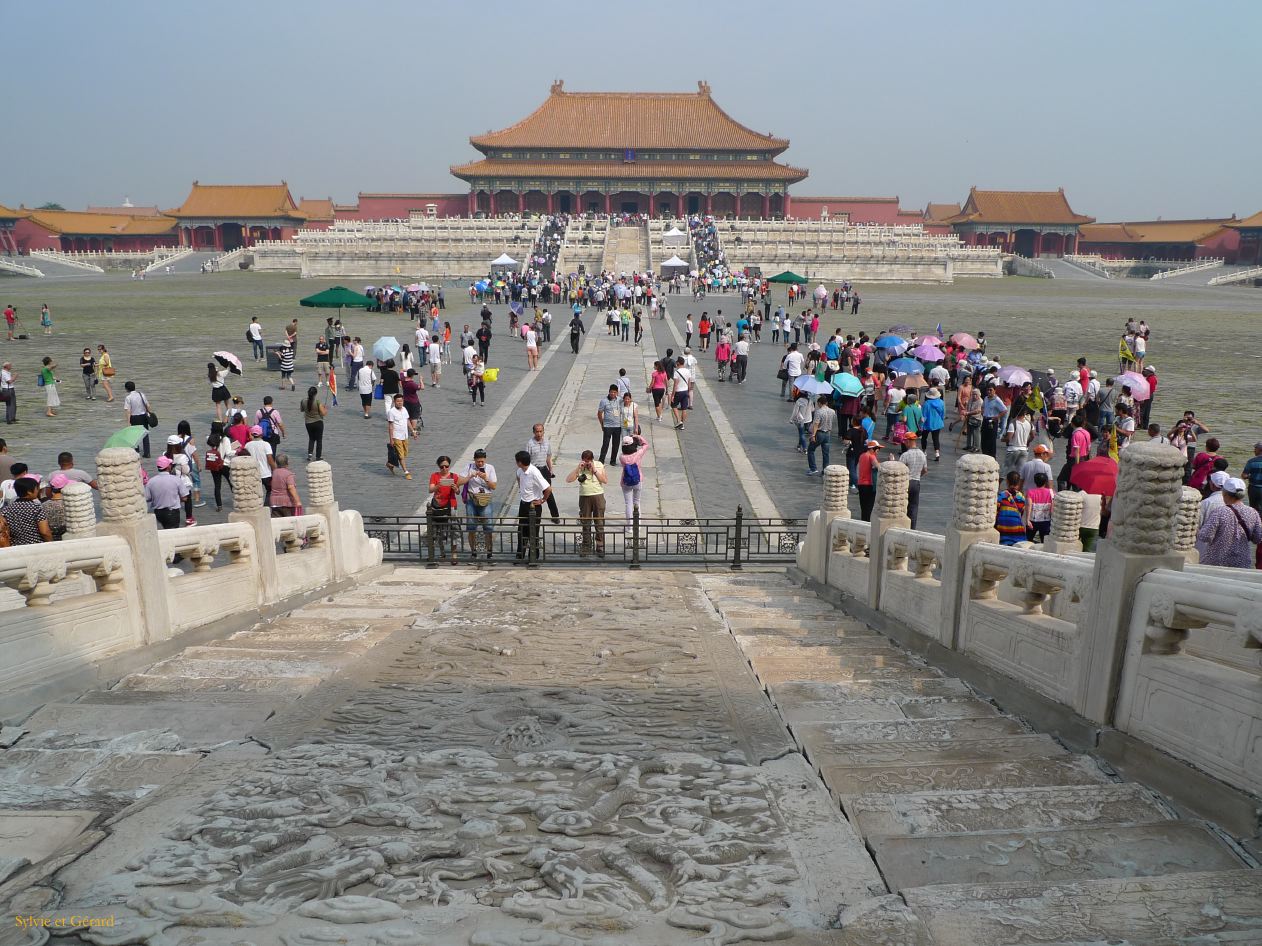 à Pekin Cité Interdite 03 le Palais de l'Harmonie Suprême