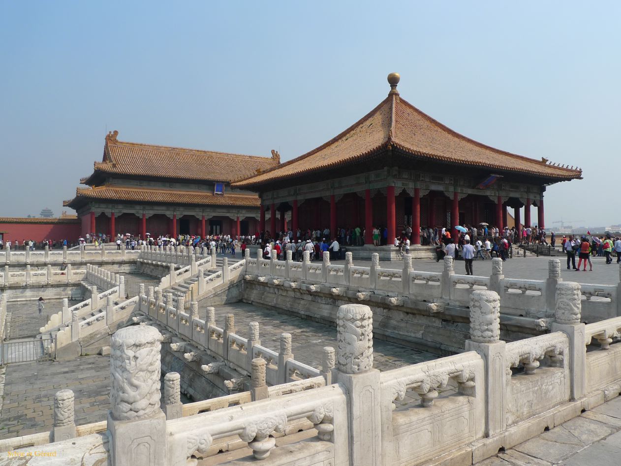 à Pekin Cité Interdite 07 Pavillon de l'Harmonie Parfaite