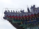 à Pekin le temple du Ciel 11 bleu aussi pour les tuiles vernissées