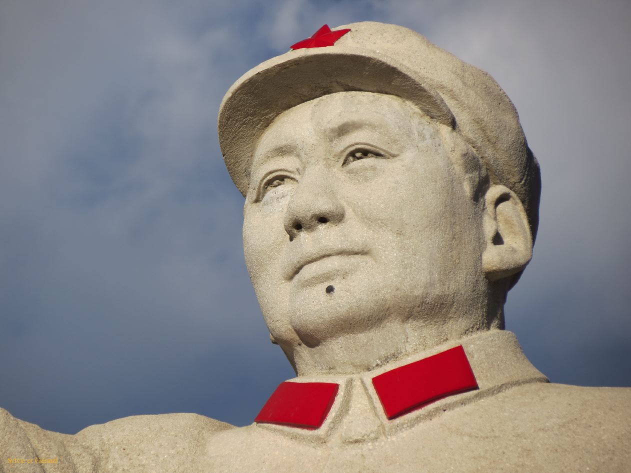 121 Lijiang la statue de Mao