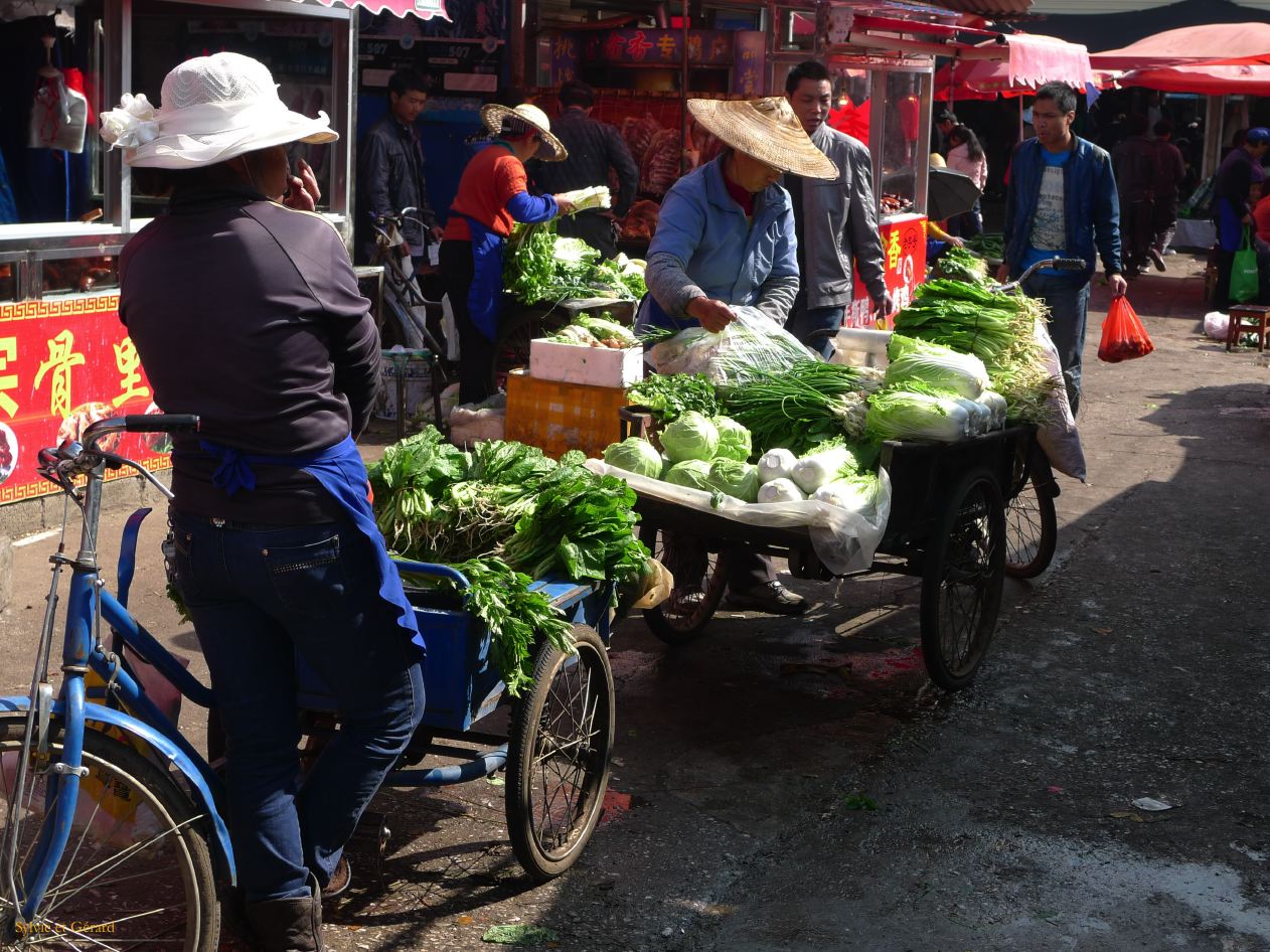 138 Lijiang La Vieille Ville le marché