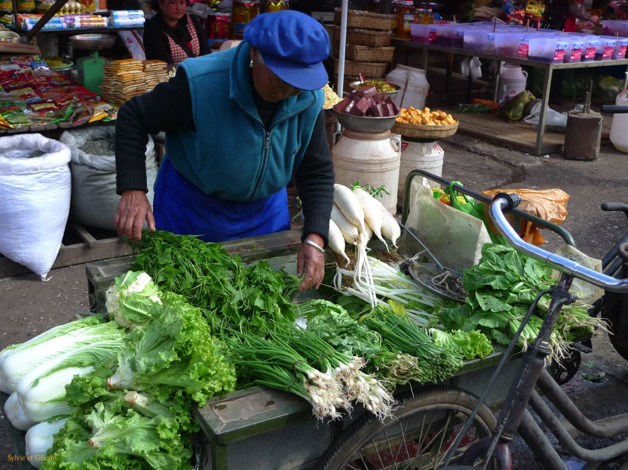 142 Lijiang La Vieille Ville le marché