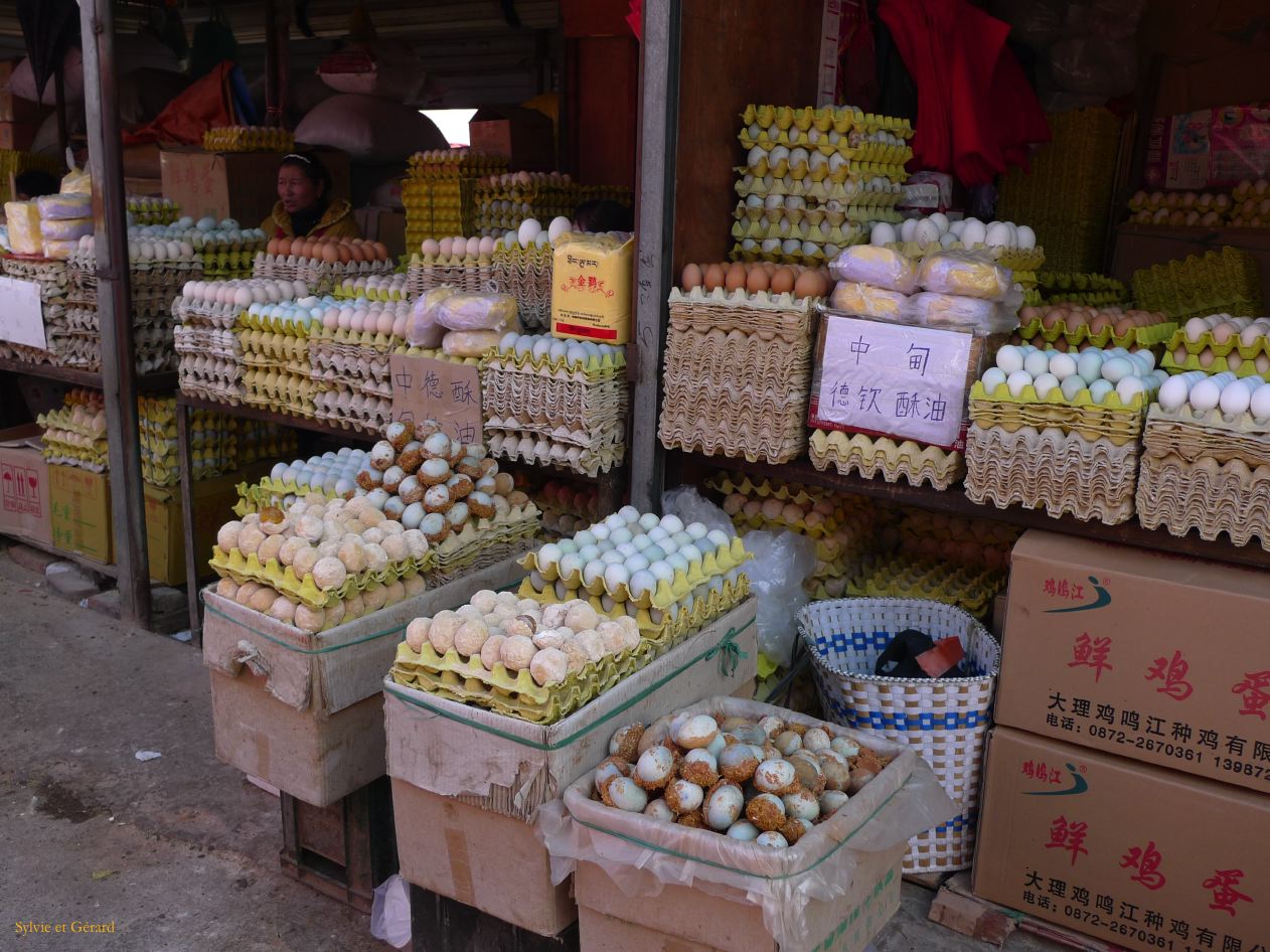 143 Lijiang La Vieille Ville le marché