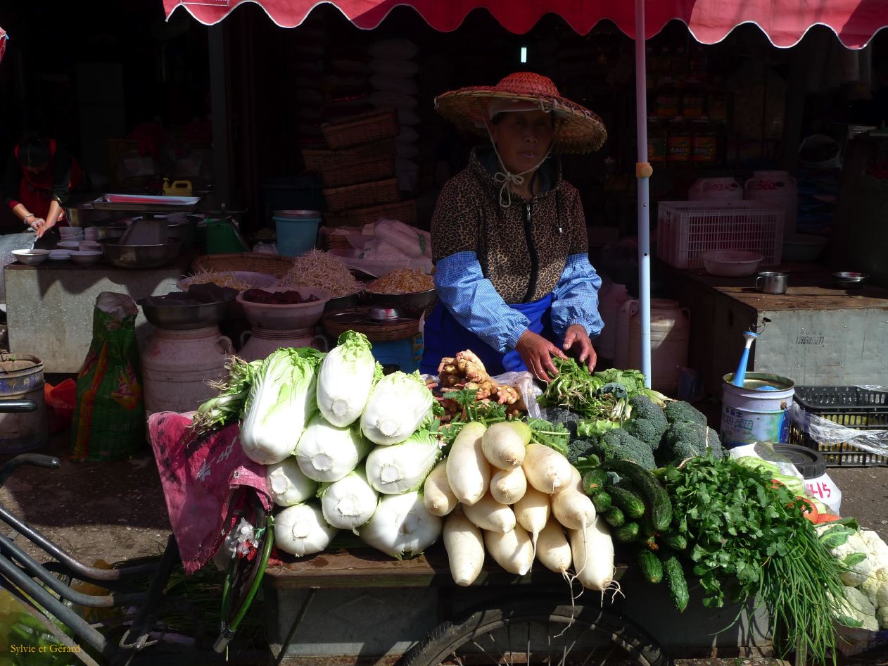 146 Lijiang La Vieille Ville le marché