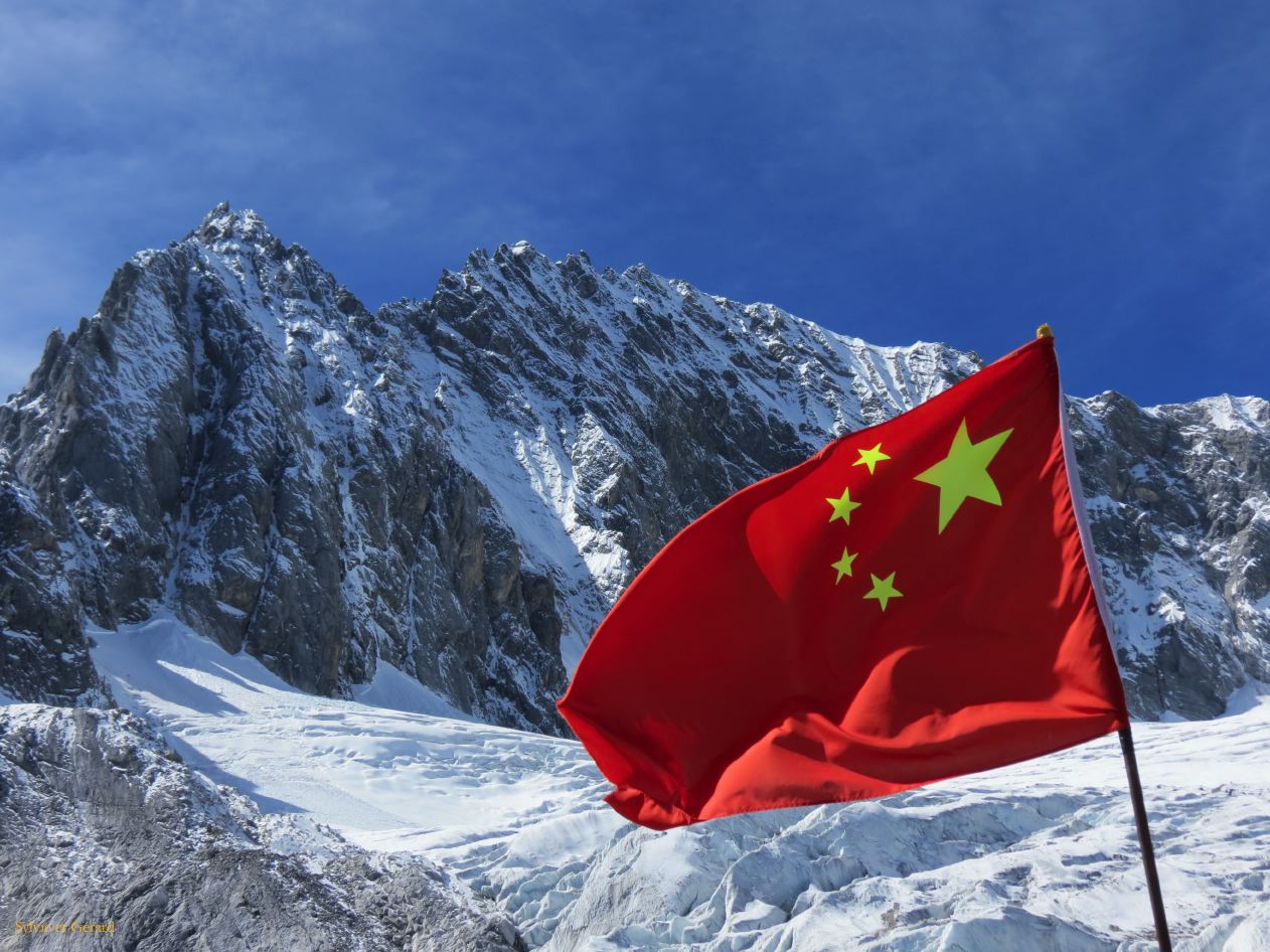 179 Lijiang Monts du Dragon de Jade le glacier