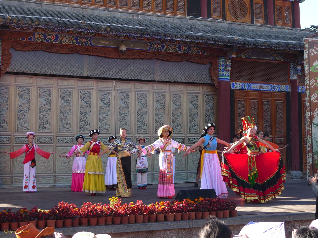 182 Lijiang village Shuhe version miniature de Dayan la Vieille Ville de Lijiang 