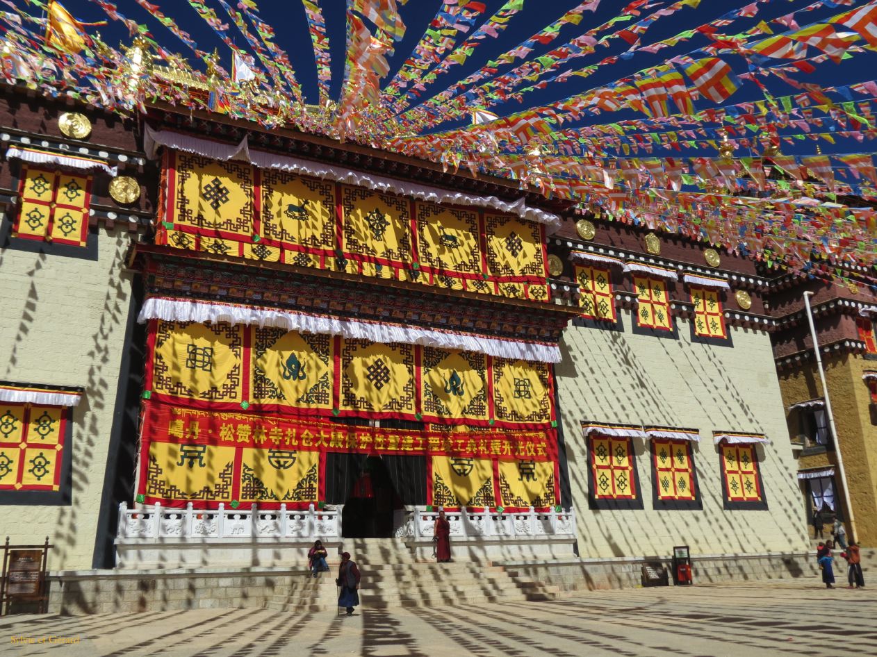 027 Shangri La le monastère Songzanlin