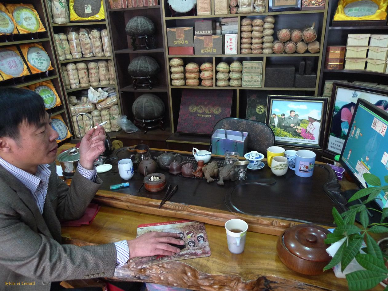 357 Kunming ustensiles de dégustation du thé