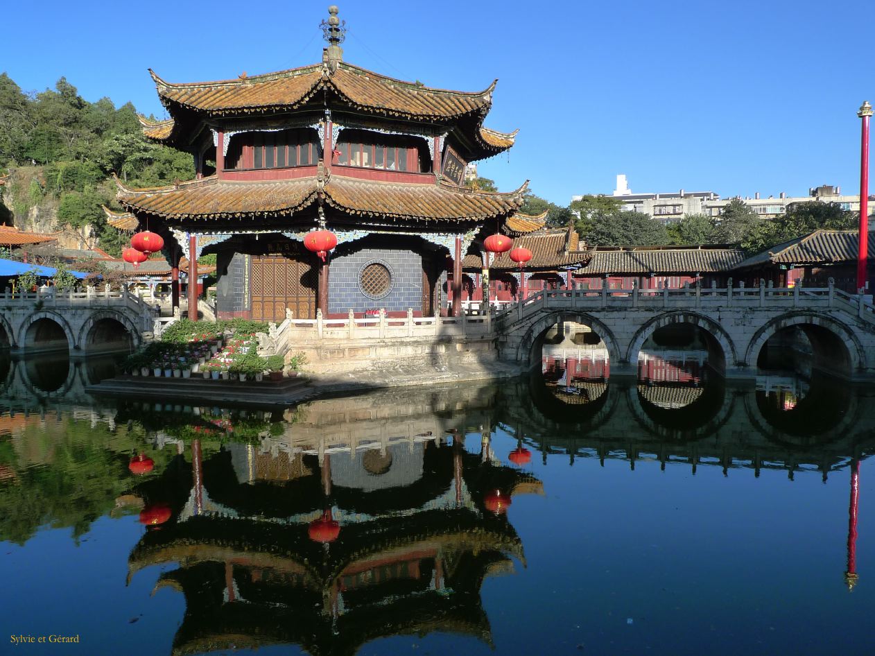 382 Kunming temple Yuantong ou de la Compréhension de Toutes Choses
