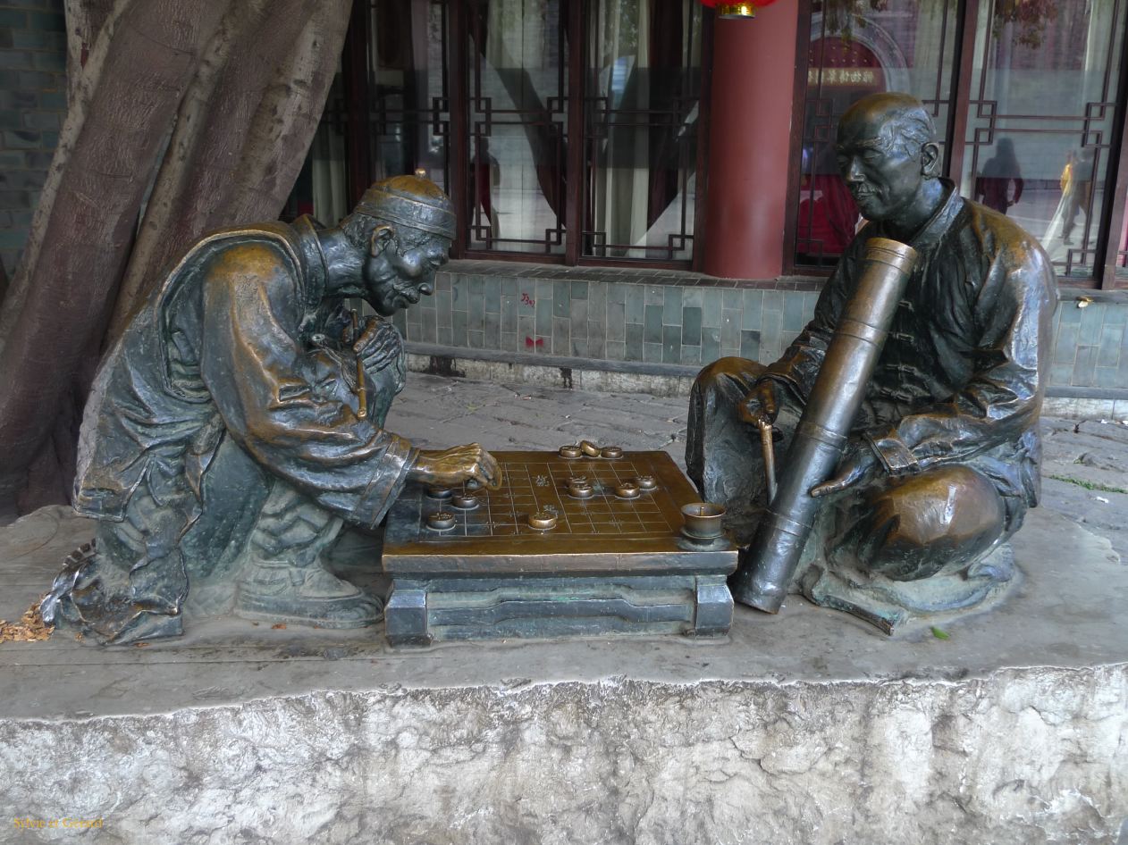 386 Kunming pagodes de l'Est et de l'Ouest sculpture