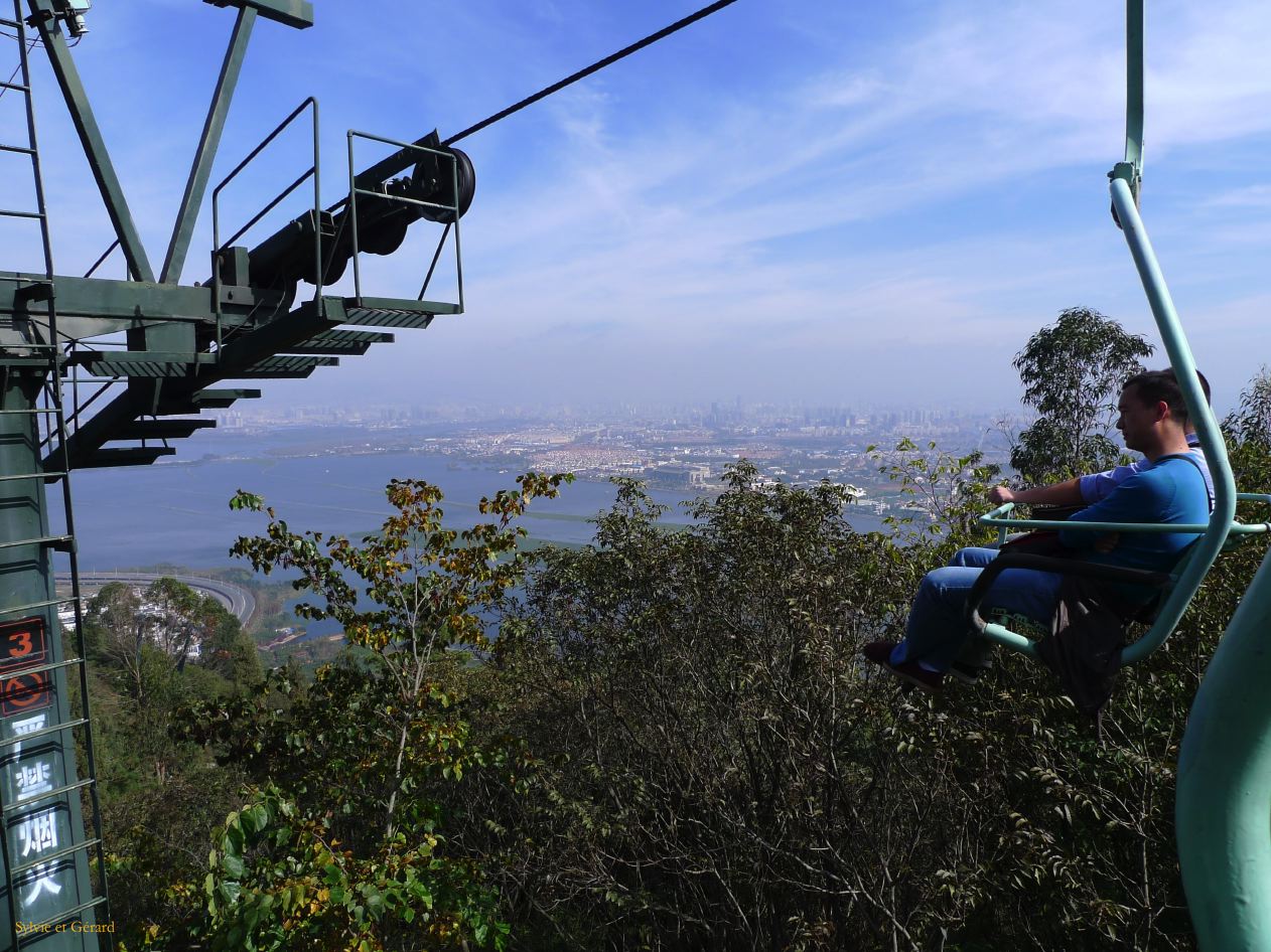 501 Kunming Monts de l'Ouest par le téléphérique