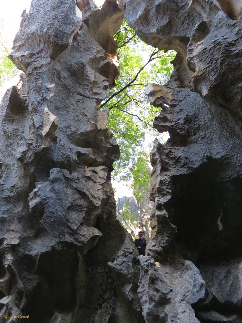 531 Shilin la forêt de pierre - passage secret