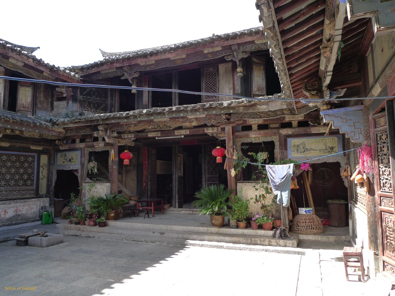 609 Jianshui village de Tuanshan la résidence de la Famille Zhang