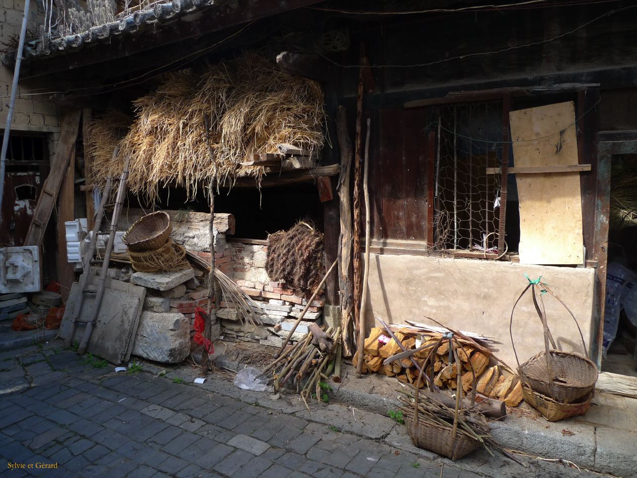 624 Jianshui village de Tuanshan la résidence de la Famille Zhang