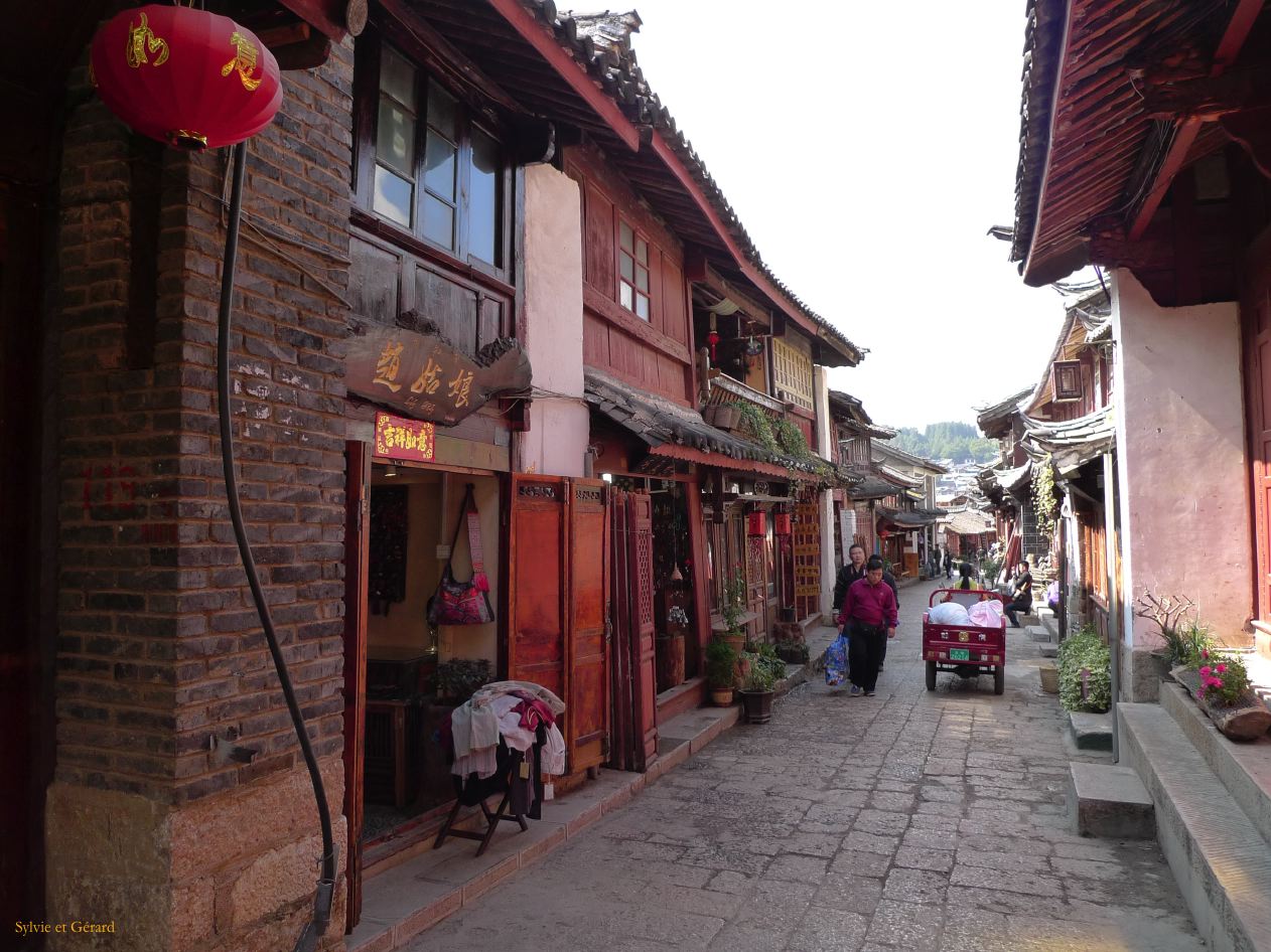 089 Lijiang La Vieille Ville des ruelles piétonnes