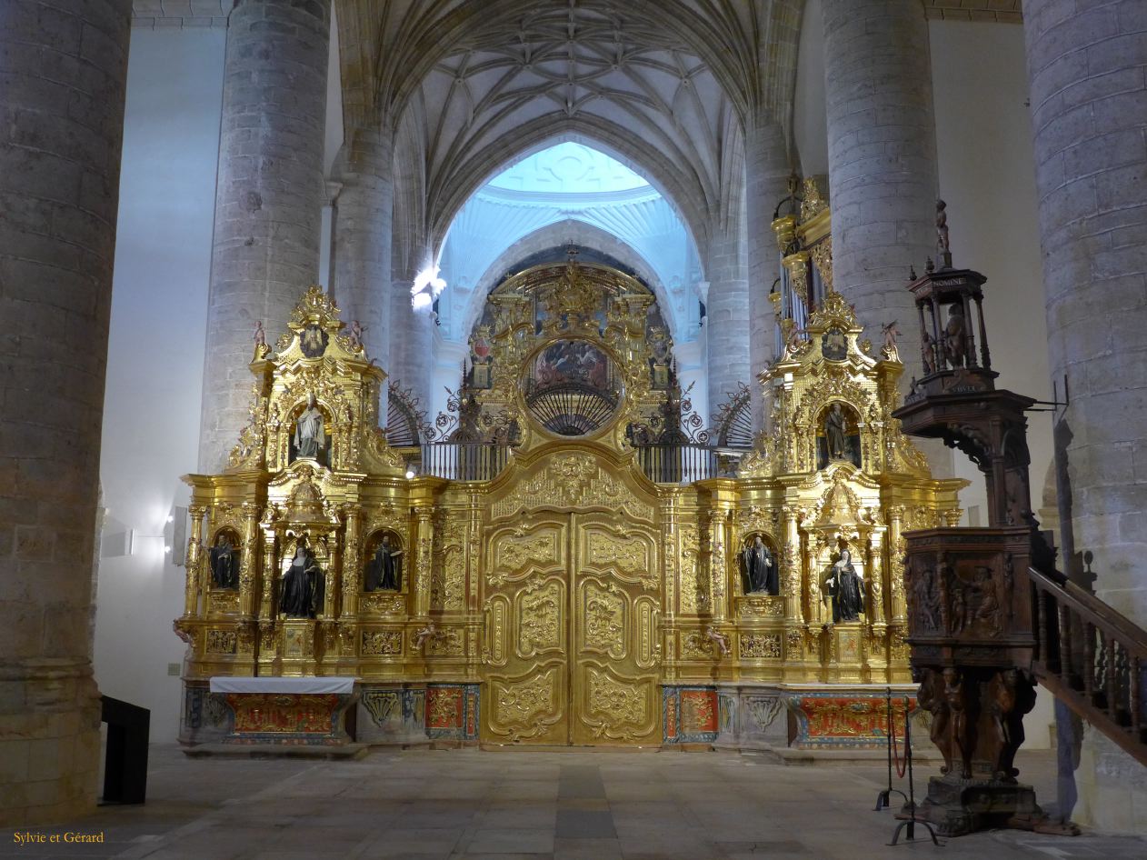 09 La Rioja  07 San Milan de la Cogolla Monastère de Yuso - intérieur P1390845