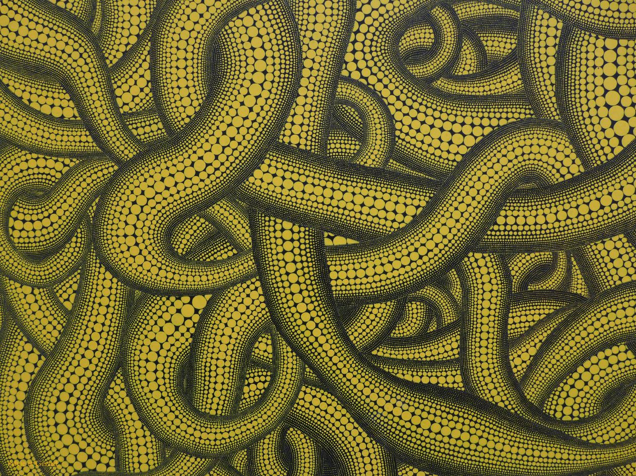 01 Euskadi 21 Bilbao Guggenheim Yayoi Kusama P1390367