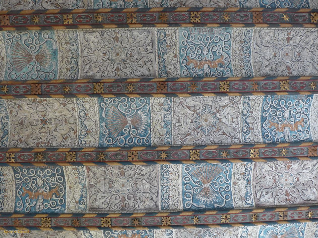 12 Aragon 29 Saragosse Aljaferia plafond  P1420814