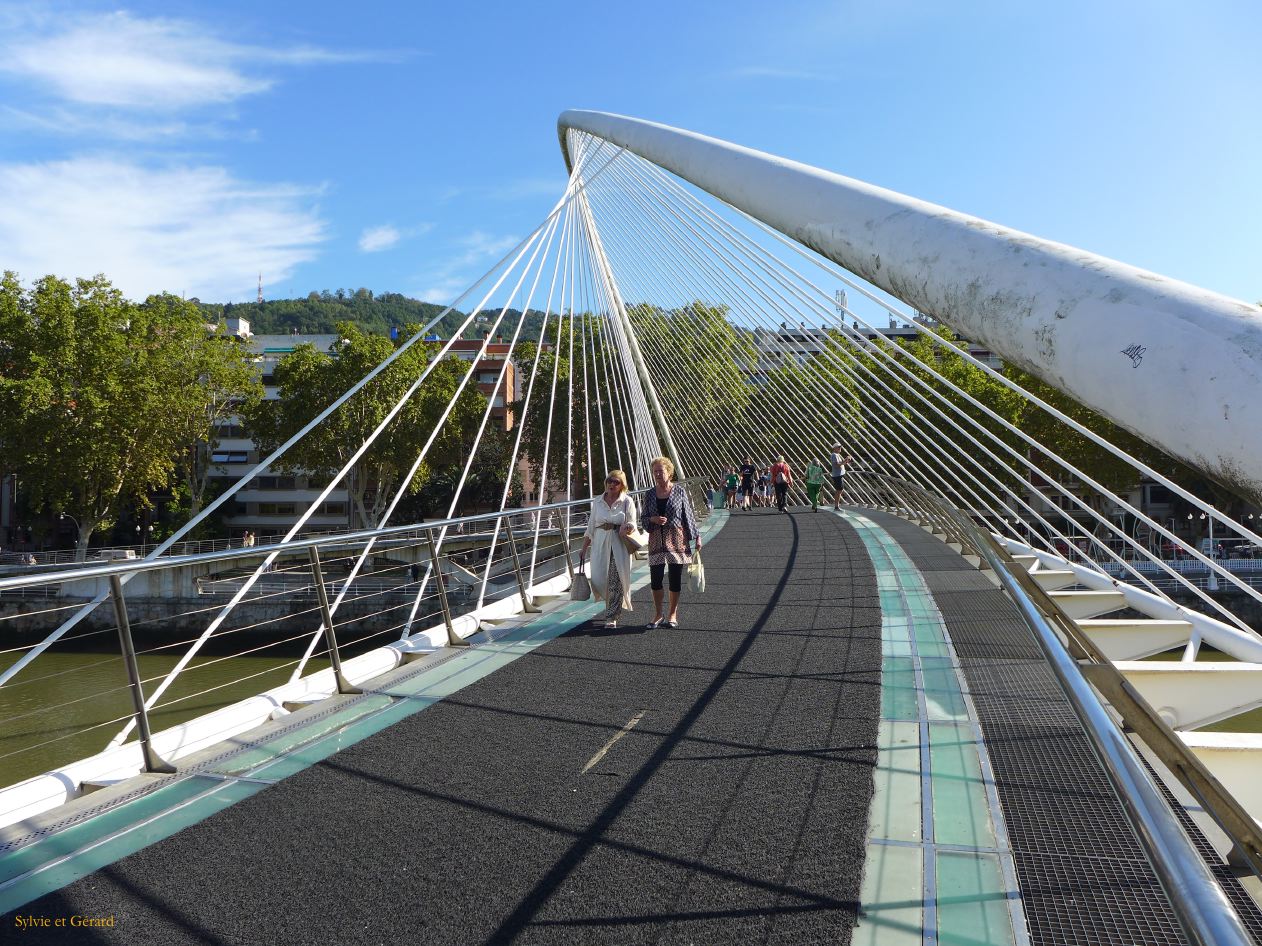 02 Euskadi 02 Bilbao le Pont Zubizuri P1390433