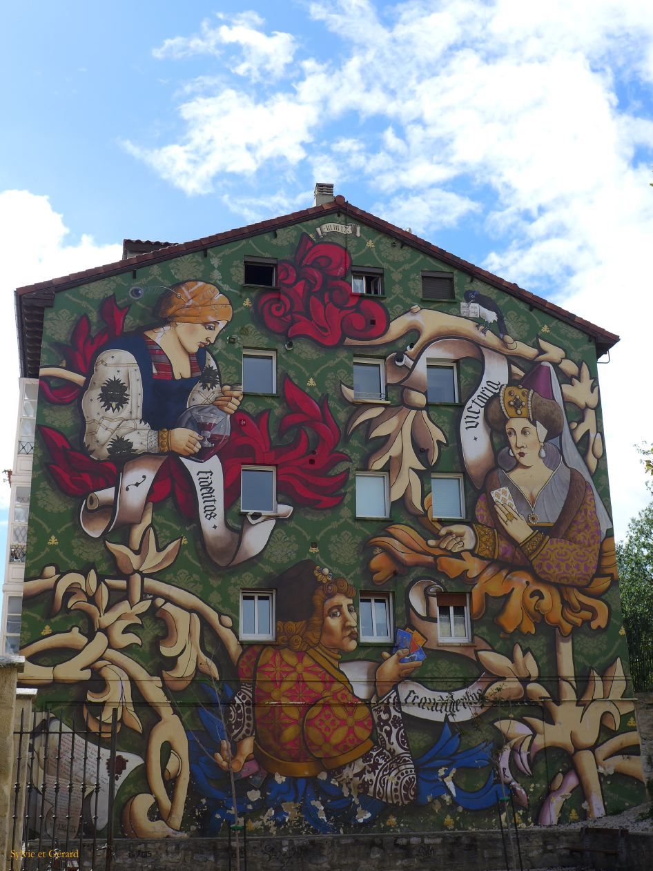 05 Euskadi  12 Vitoria Gasteiz street art le triomphe de Vitoria P1390634