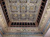 12 Aragon 25 Saragosse Aljaferia le plafond de la salle du trône date de 1492 P1420803