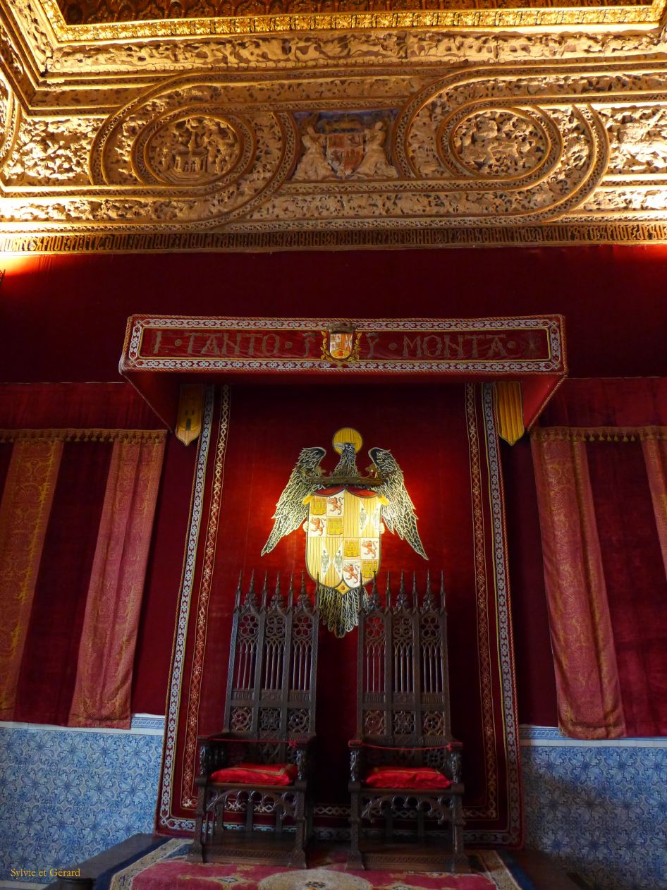 19 Castille et Leon 18 Ségovie Alcazar - intérieur P1410961