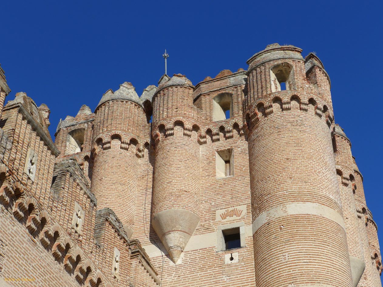 20 Castille et Leon 05 Chateau de Coca extérieur  P1410893