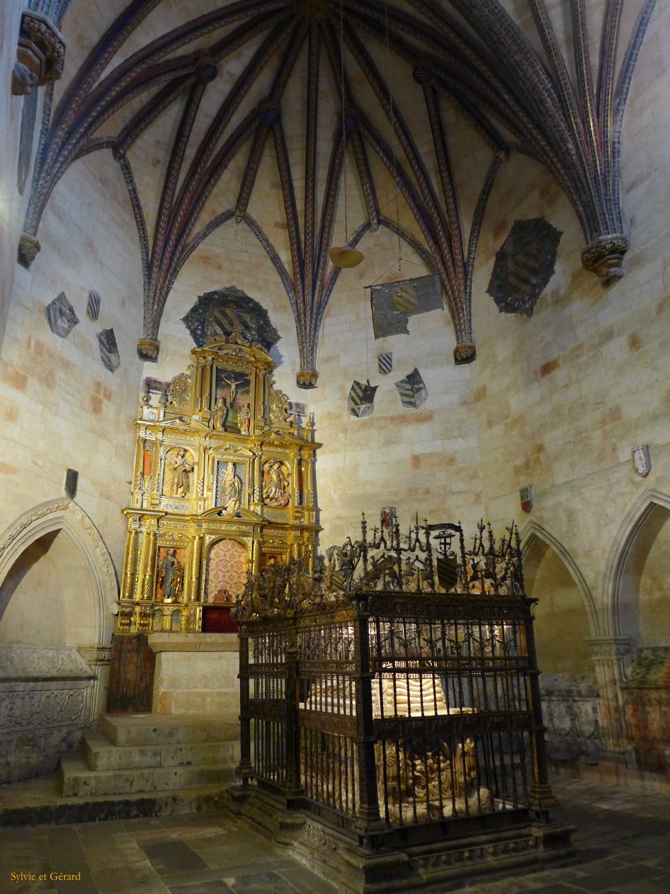 05 Castille et Leon 14 Salamanque Cathédrale Vieja  - le cloître P1400996