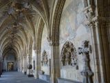 02 Castille et Leon 09 Leon Cathédrale - le cloître P1400130