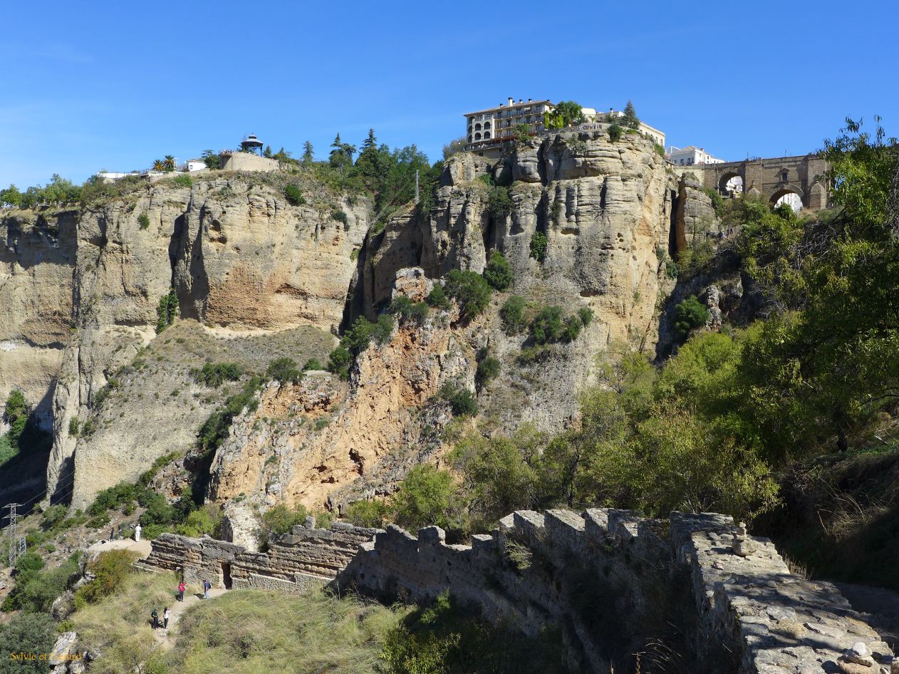 Ronda 5 Arco del Cristo et vues sur la gorge du Tajo 