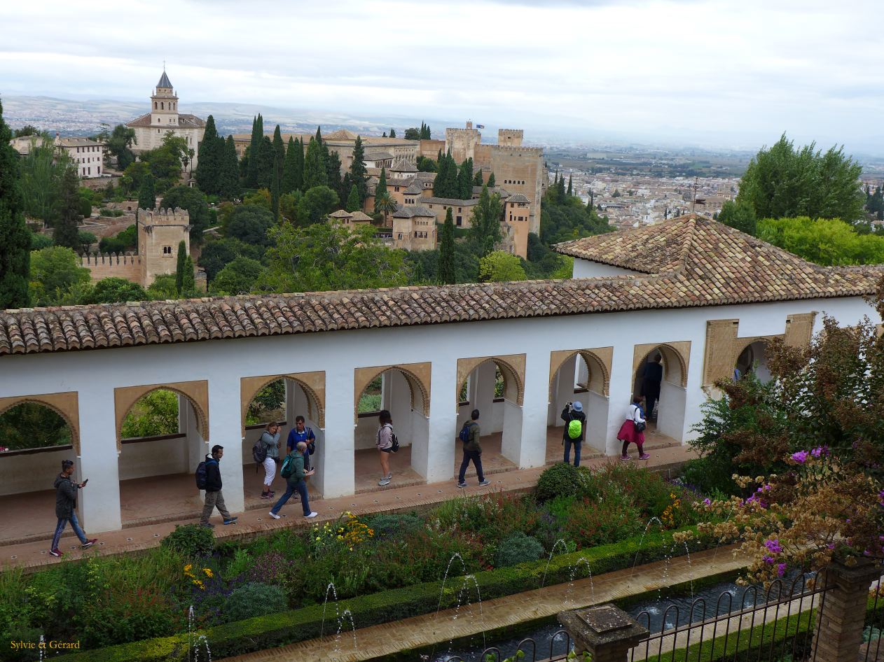 Grenade 13 Alhambra Generalife et ses jardins 