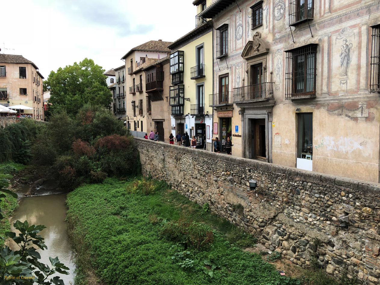 Grenade 40 sous l'Alhambra 