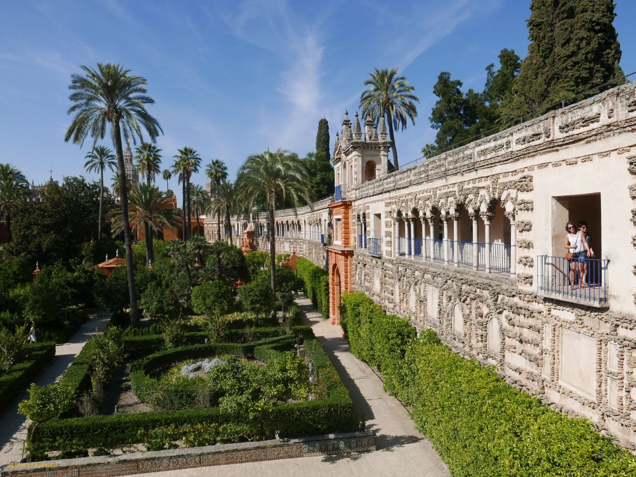 012 Real Alcazar les jardins galeria del Grutesco 