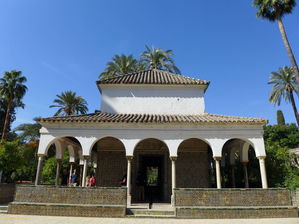 013 Real Alcazar les jardins pavillon Charles Quint 