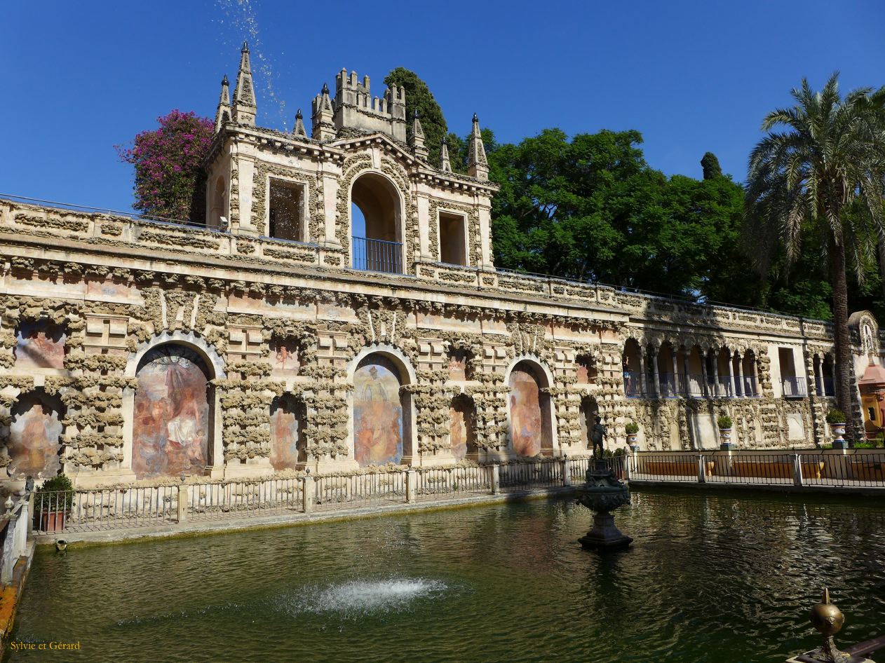 015 Real Alcazar les jardins galeria del Grutesco 