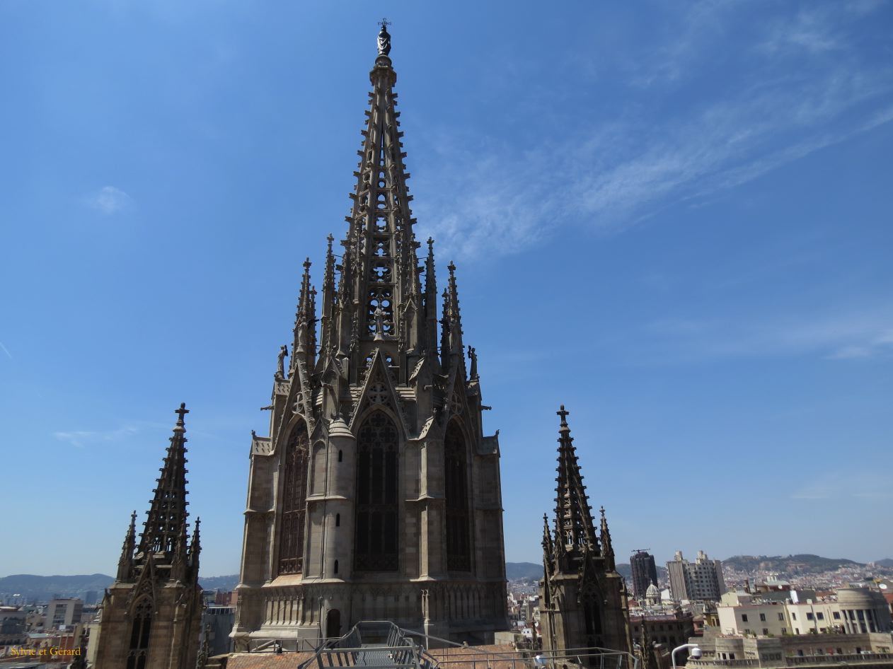012 Barcelone Barri Gotic Cathédrale de la Seu